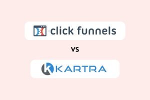 ClickFunnels vs Kartra logos