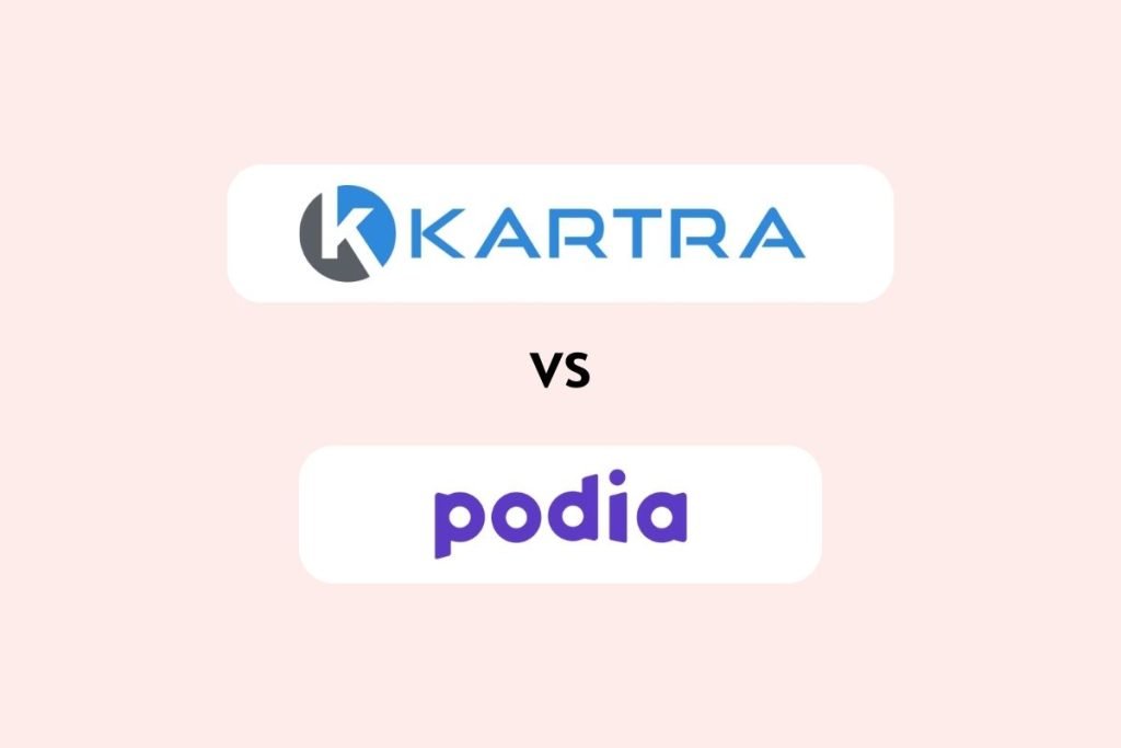 Kartra vs Podia Logo