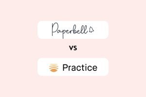 Paperbell vs Practice Logo