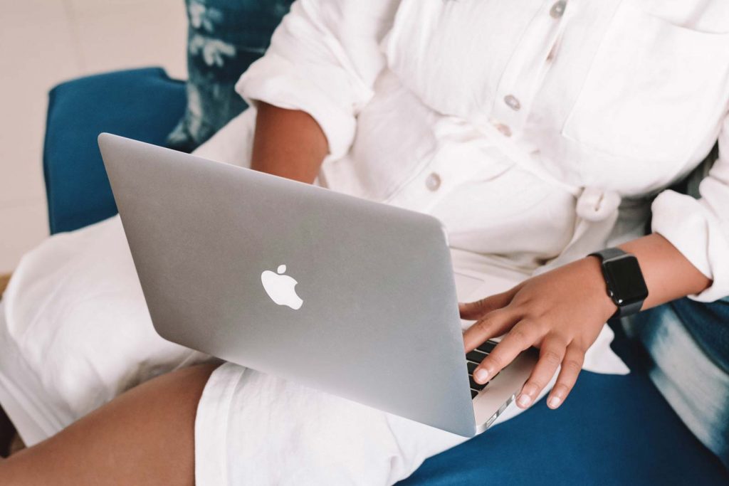 Self-Employed Woman On Laptop