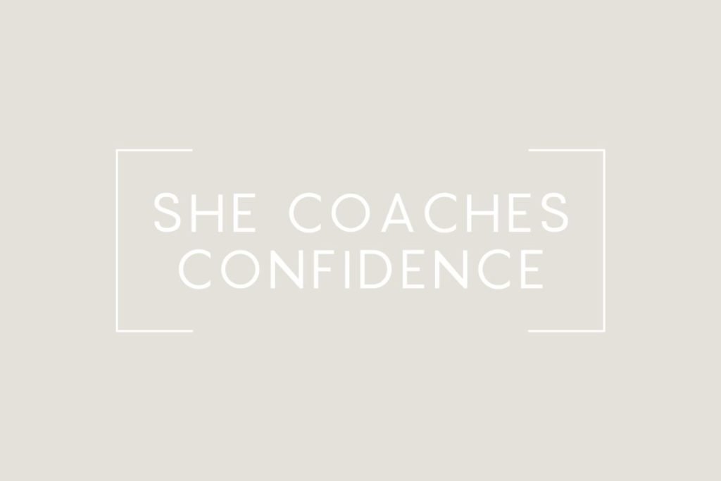 She Coaches Confidence logo